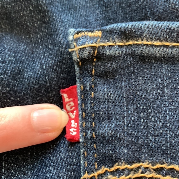 721 High-Rise Skinny Levi’s Jeans - Dark Wash - Picture 6 of 6